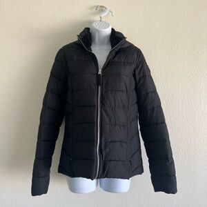 Abercrombie & Fitch Women's Classic Black Puffer Jacket